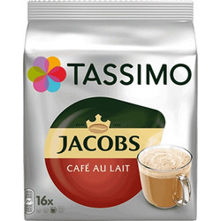 Jacobs Tassimo Espresso Cafe Au Lait 16caps