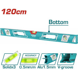 TOTAL ΕΠΑΓΓΕΛΜΑΤΙΚΟ ΑΛΦΑΔΙ ΑΛΟΥΜΙΝΙΟΥ 120cm (TMT212086)