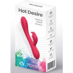 Toybox Hot Desire Heating Rabbit Vibrator Δονητής Rabbit