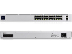 Ubiquiti USW-Pro-24-POE Managed L3 Switch με 24 Θύρες Ethernet 1Gbps και 2 SFP Θύρες