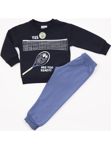 TraX Παιδικό Σετ Φόρμας Μπλε Navy Μπλε 43401