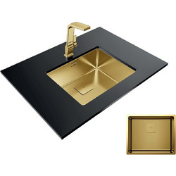 Teka Flex Linea 50.40 Ένθετος Νεροχύτης Inox Brass
