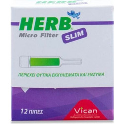 HERB micro filter slim 12τμχ