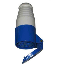 Βιομηχανικός ρευματοδότης 1P+N+Ε 32A IP44 (φις θηλυκό ) Τ232 OEM