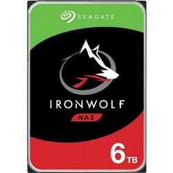 Seagate Ironwolf 256MB 6TB HDD Σκληρός Δίσκος 3.5" Sata 3 5400rpm με 256MB Cache