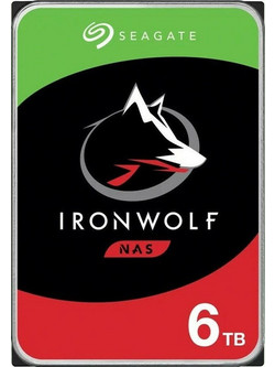 Seagate Ironwolf 256MB 6TB HDD Σκληρός Δίσκος 3.5" Sata 3 5400rpm με 256MB Cache