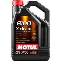 Motul 8100 X-Clean EFE Συνθετικό Λάδι Αυτοκινήτου 5W-30 4lt