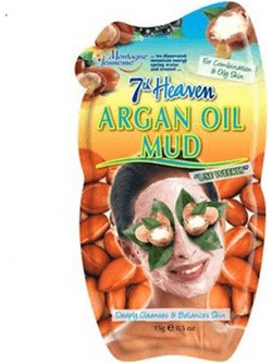 Montagne Jeunesse 7th Heaven Argan Oil Mud Masque Κρεμώδης Μάσκα Προσώπου για Καθαρισμό με Αργκάν 15gr