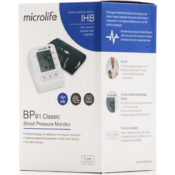 Microlife BP B1 Classic Ψηφιακό Πιεσόμετρο Μπράτσου με Ένδειξη Αρρυθμίας