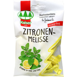 Kaiser Zitronen Καραμέλες για Βήχα Βότανα & Μελισσόχορτο 60gr