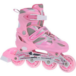 Nils Extreme Inline Αυξομειούμενα Rollers Παιδικά Ροζ NH18366