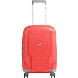 Delsey Clavel Βαλίτσα Καμπίνας 55x40x20cm με 4 Ρόδες Πορτοκαλί
