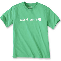 Carhartt Μπλούζα Κοντομάνικη | Core Logo t-shirt malachite | πράσινο μαλαχίτη | MPN 103361-GB8