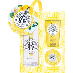 Roger & Gallet Cedrat Fragrant Water 100ml + Cedrat Soap 50gr + Cedrat Shower Gel 50ml