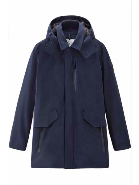 Παλτο Barrow Mac Soft Shell Coat CFWOOU0792MRUT3496 3989 melton blue
