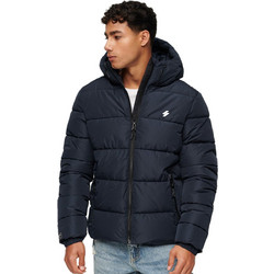Superdry Ανδρικό Μπουφάν Χειμωνιάτικο Puffer Navy Μπλε M5011827A-98T