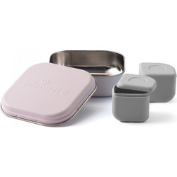Miniware Des.12 GrowBento Δοχεία Φαγητού Pink 3τμχ