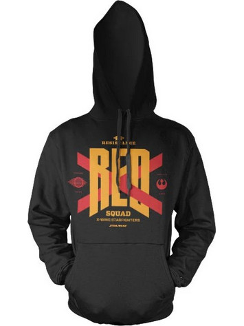 STAR WARS 7 - Sweatshirt Red Squad Hoodies - Black (S)