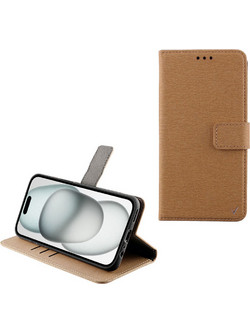 VOLTE-TEL ALLURE ΘΗΚΗ IPHONE 15 PLUS 6.7in MAGNET BOOK STAND CLIP GOLD