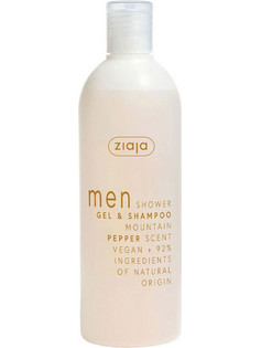 Ziaja Mountain Pepper Φυτικό Σαμπουάν & Αφρόλουτρο για Επανόρθωση 400ml