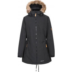 Trespass Celebrity Γυναικείο Μπουφάν Χειμωνιάτικο Softshell Μακρύ Μαύρο FAJKRAN20004