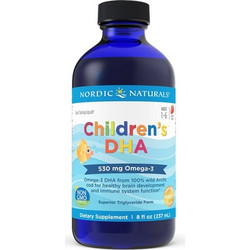 Nordic Naturals Children's DHA Ιχθυέλαιο για Παιδιά 530mg Φράουλα 237ml