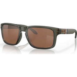 Oakley OO 9102 G6 Ανδρικά Γυαλιά Ηλίου Τετράγωνα Κοκάλινα Πράσινα με Καφέ Καθρέπτη Φακό