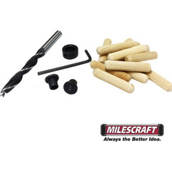 Milescraft 5387 Σετ καβίλιες τρυπανι στοπ και ποντες 6mm