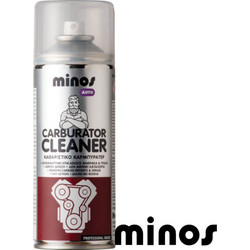 Minos Σπρει καθαρισμού καρμπυρατέρ Carburator Cleaner spray 400ml 9231