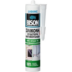 BISON - Σιλικόνη Ουδέτερη - Διαφανής 280ml (66923)