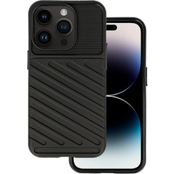 Powertech Thunder Back Cover Black (iPhone 14 Pro)
