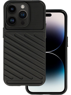 Powertech Thunder Back Cover Black (iPhone 14 Pro)