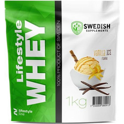 Swedish Supplements Lifestyle Whey Vanilla Ice Πρωτεΐνη Ορού Γάλακτος Γράμμωσης 1kg