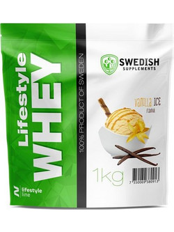 Swedish Supplements Lifestyle Whey Vanilla Ice Πρωτεΐνη Ορού Γάλακτος Γράμμωσης 1kg