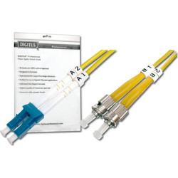 Digitus LC-ST Καλώδιο Οπτικής Ίνας 3m Orange DK-2931-03