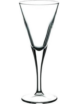 Espiel Σετ Ποτήρια Κρασιού Γυάλινα Κολωνάτα V-Line 200ml 6τμχ SP44325G6