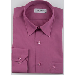 POLIGIANNI-DOMINO Υποκάμισο Plus Size 22502Β-45 ΜΩΒ ΜΩΒ