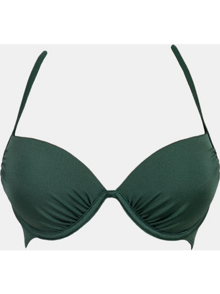 Rock Club Bikini Top με Ενίσχυση Χακί BP-2279