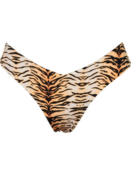 Rock Club Bikini Slip Animal Print Καφέ BP-3241