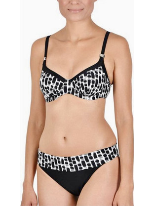 Naturana Bikini Set με Ενίσχυση Μαύρο 72559-043