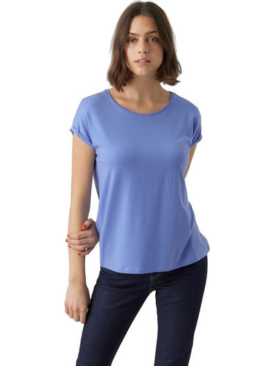 T-shirt loose fit jacaranda 10284468 Vero Moda