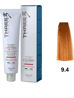 Faipa Three Color 9.4 Ξανθό Πολύ Ανοιχτό Χάλκινο Μόνιμη Βαφή Μαλλιών 120ml