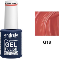 Andreia Gel Polish G18 Ημιμόνιμο Βερνίκι Νυχιών 10.5ml