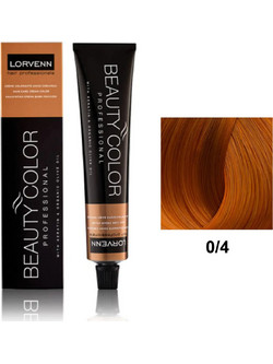 Lorvenn Beauty Color 0/4 Χάλκινο Ενισχυτικό Βαφής Μαλλιών 70ml