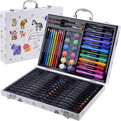 Art Kit for Painting in a Suitcase 78ele AP0001