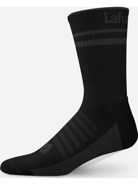 Ορειβατικές κάλτσες μεσαίες Lafuma ACTIVE MERINO WOOL MID, ισοθερμικές /Black