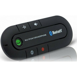 Bluetooth Αυτοκινήτου για το Αλεξήλιο (Multipoint / με USB θύρα Φόρτισης)Κωδικός: 21976