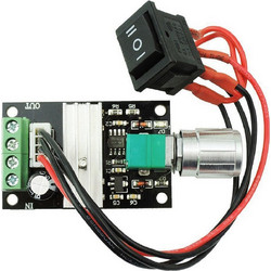 DC 6V 12V 24V 3A PWM DC Motor Speed Controller Adjustable Speed DC Motor Driver Forward Reverse Switch CS CCS