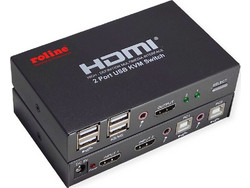 Roline KVM Switch 14.01.3426 2 x HDMI / USB
