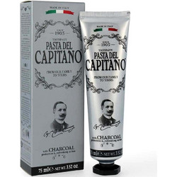 Pasta Del Capitano Οδοντόκρεμα για Λεύκανση Ενεργού Άνθρακα 75ml